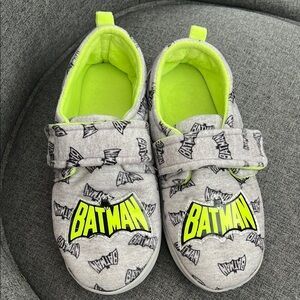 Batman Velcro Strap Slippers -Size 1
